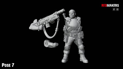 Jungle Fighters-Squad of the Imperial Force (10-Unit Kit or Single Model) by RedMakers