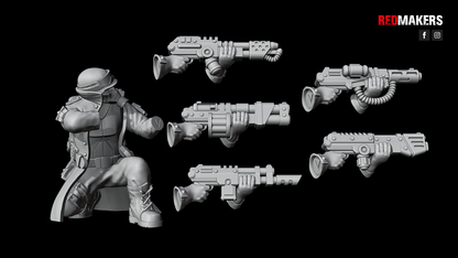 Steel Guard-Squad of the Imperial Force (10-Unit Kit or Single Model) by RedMakers