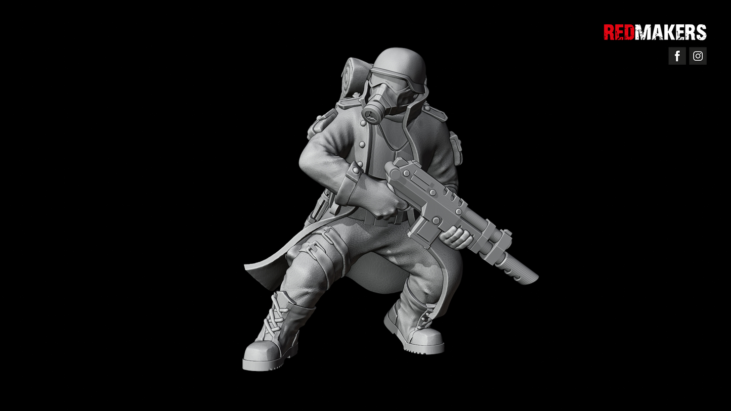 Steel Guard-Squad of the Imperial Force (10-Unit Kit or Single Model) by RedMakers