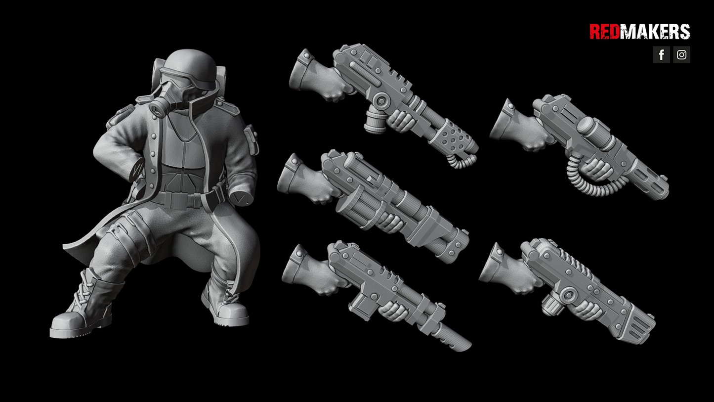 Steel Guard-Squad of the Imperial Force (10-Unit Kit or Single Model) by RedMakers