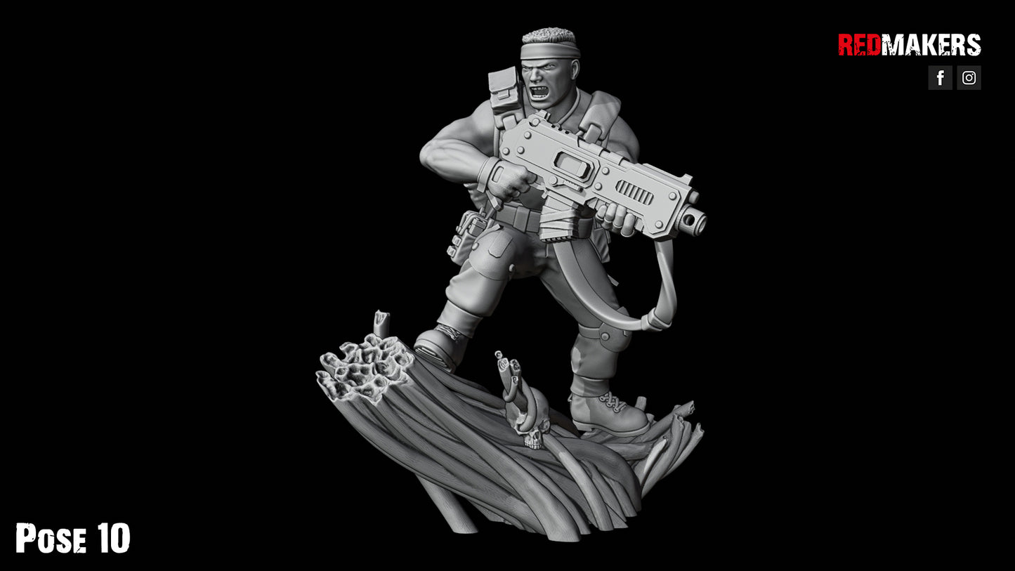 Jungle Fighters-Squad of the Imperial Force (10-Unit Kit or Single Model) by RedMakers