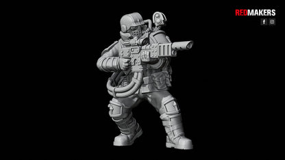 Elite Squad of the Imperial Force (10-Unit Kit or Single Model) by RedMakers