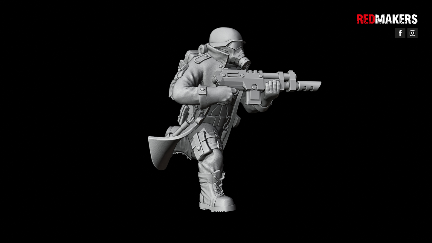 Steel Guard-Squad of the Imperial Force (10-Unit Kit or Single Model) by RedMakers