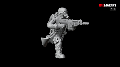 Steel Guard-Squad of the Imperial Force (10-Unit Kit or Single Model) by RedMakers