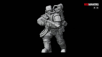 Elite Squad of the Imperial Force (10-Unit Kit or Single Model) by RedMakers
