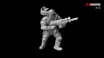 Desert Raiders-Squad of the Imperial Force (10-Unit Kit or Single Model) by RedMakers