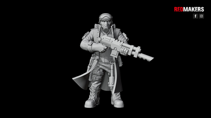 Steel Guard-Squad of the Imperial Force (10-Unit Kit or Single Model) by RedMakers