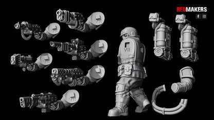 Elite Squad of the Imperial Force (10-Unit Kit or Single Model) by RedMakers
