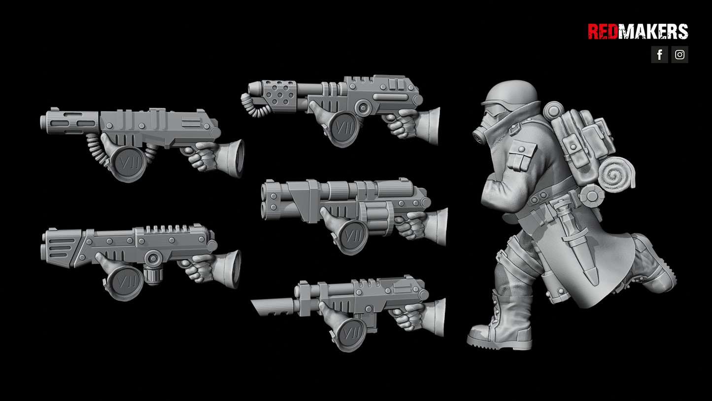 Steel Guard-Squad of the Imperial Force (10-Unit Kit or Single Model) by RedMakers
