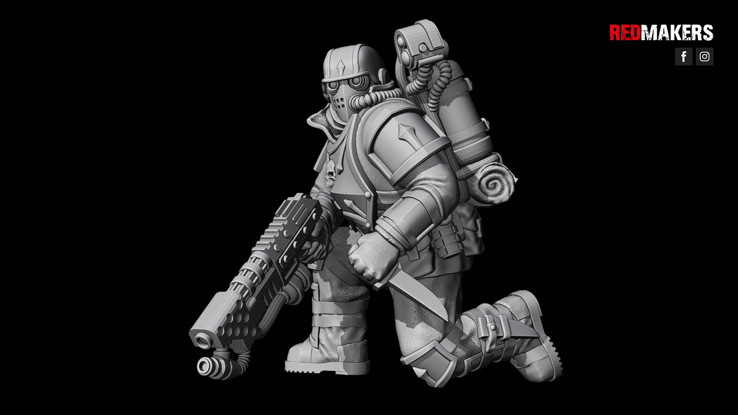 Elite Squad of the Imperial Force (10-Unit Kit or Single Model) by RedMakers