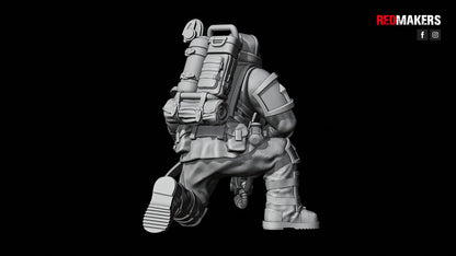 Elite Squad of the Imperial Force (10-Unit Kit or Single Model) by RedMakers