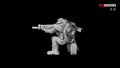 Desert Raiders-Squad of the Imperial Force (10-Unit Kit or Single Model) by RedMakers