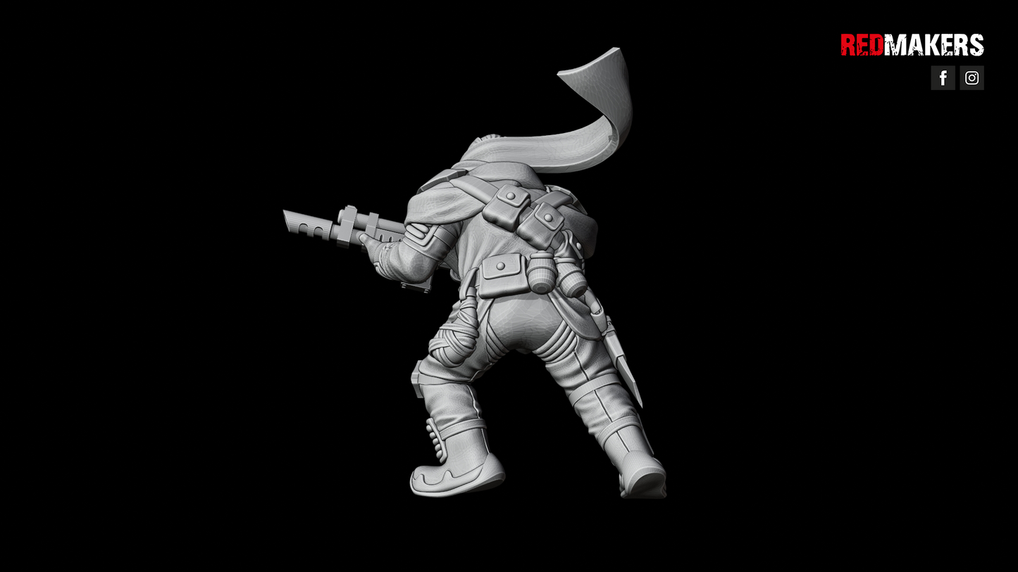 Desert Raiders-Squad of the Imperial Force (10-Unit Kit or Single Model) by RedMakers