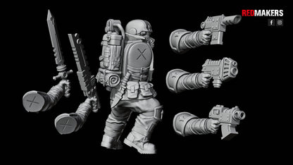 Elite Squad of the Imperial Force (10-Unit Kit or Single Model) by RedMakers