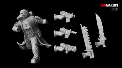 Steel Guard-Squad of the Imperial Force (10-Unit Kit or Single Model) by RedMakers