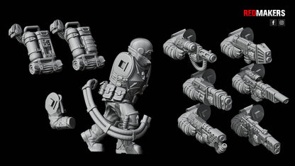Elite Squad of the Imperial Force (10-Unit Kit or Single Model) by RedMakers
