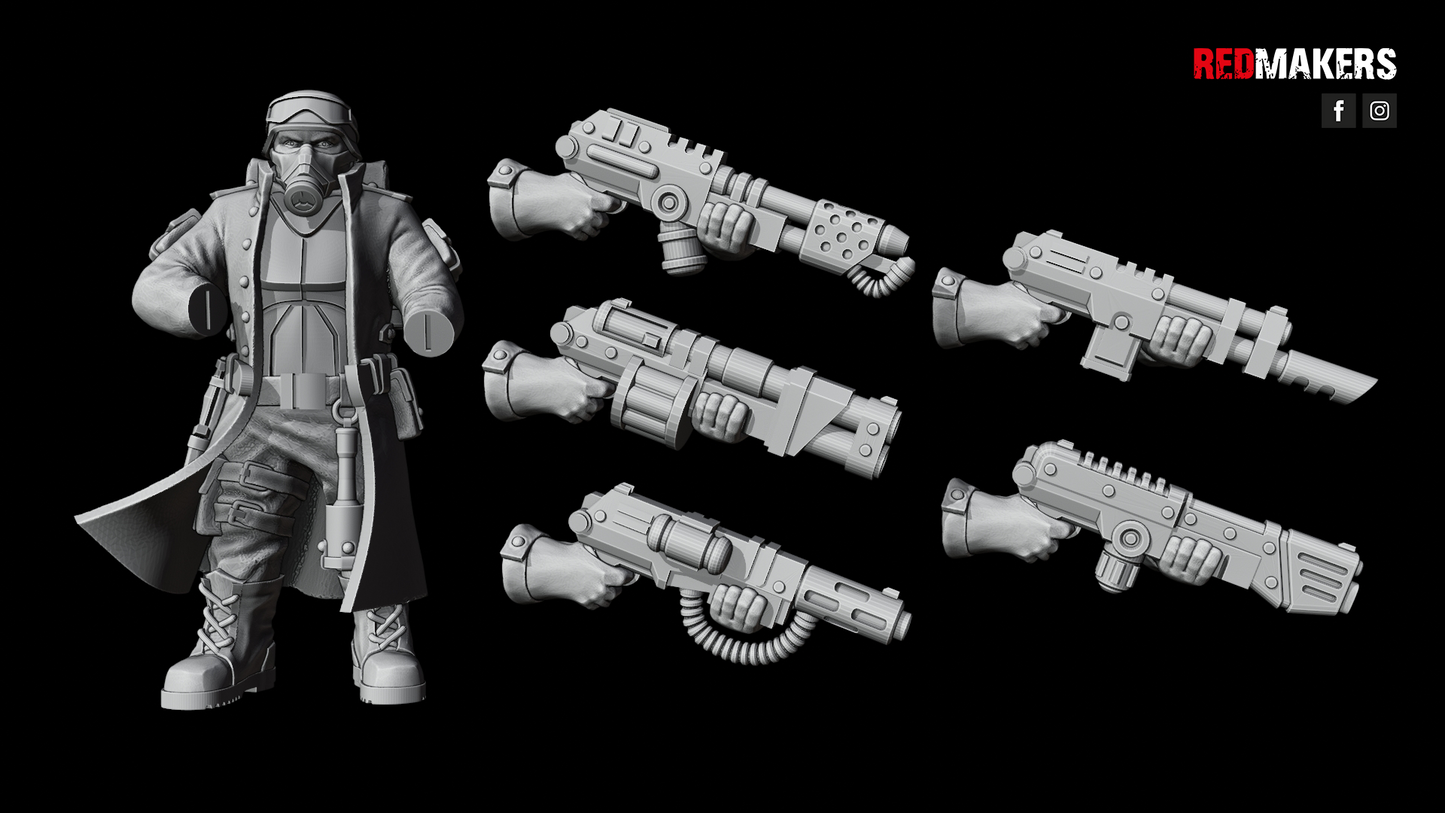 Steel Guard-Squad of the Imperial Force (10-Unit Kit or Single Model) by RedMakers