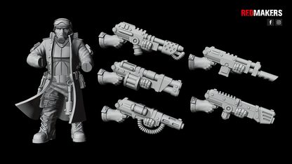 Steel Guard-Squad of the Imperial Force (10-Unit Kit or Single Model) by RedMakers