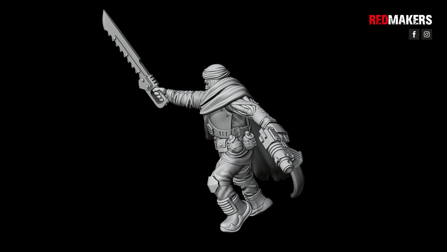 Desert Raiders- Officer of the Imperial Force by RedMakers