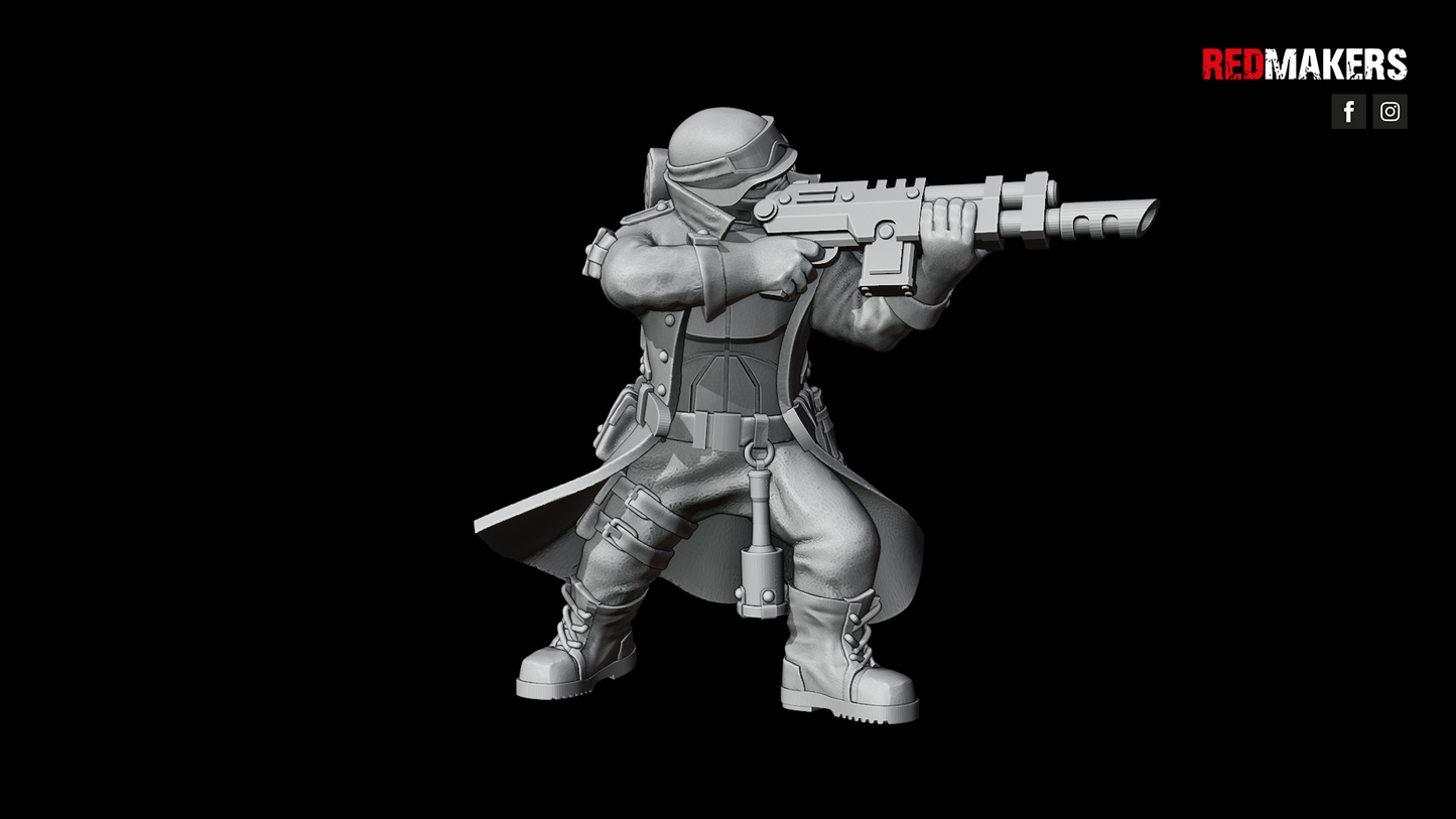 Steel Guard-Squad of the Imperial Force (10-Unit Kit or Single Model) by RedMakers