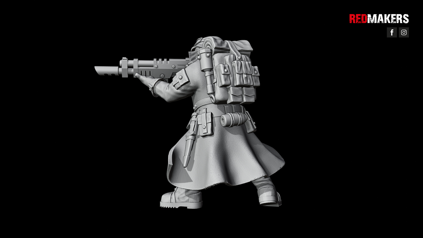 Steel Guard-Squad of the Imperial Force (10-Unit Kit or Single Model) by RedMakers
