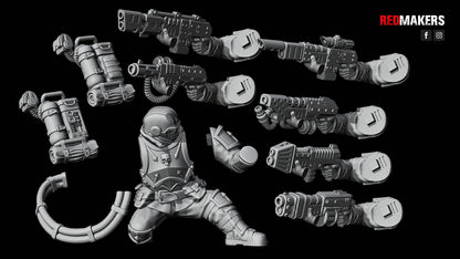 Elite Squad of the Imperial Force (10-Unit Kit or Single Model) by RedMakers