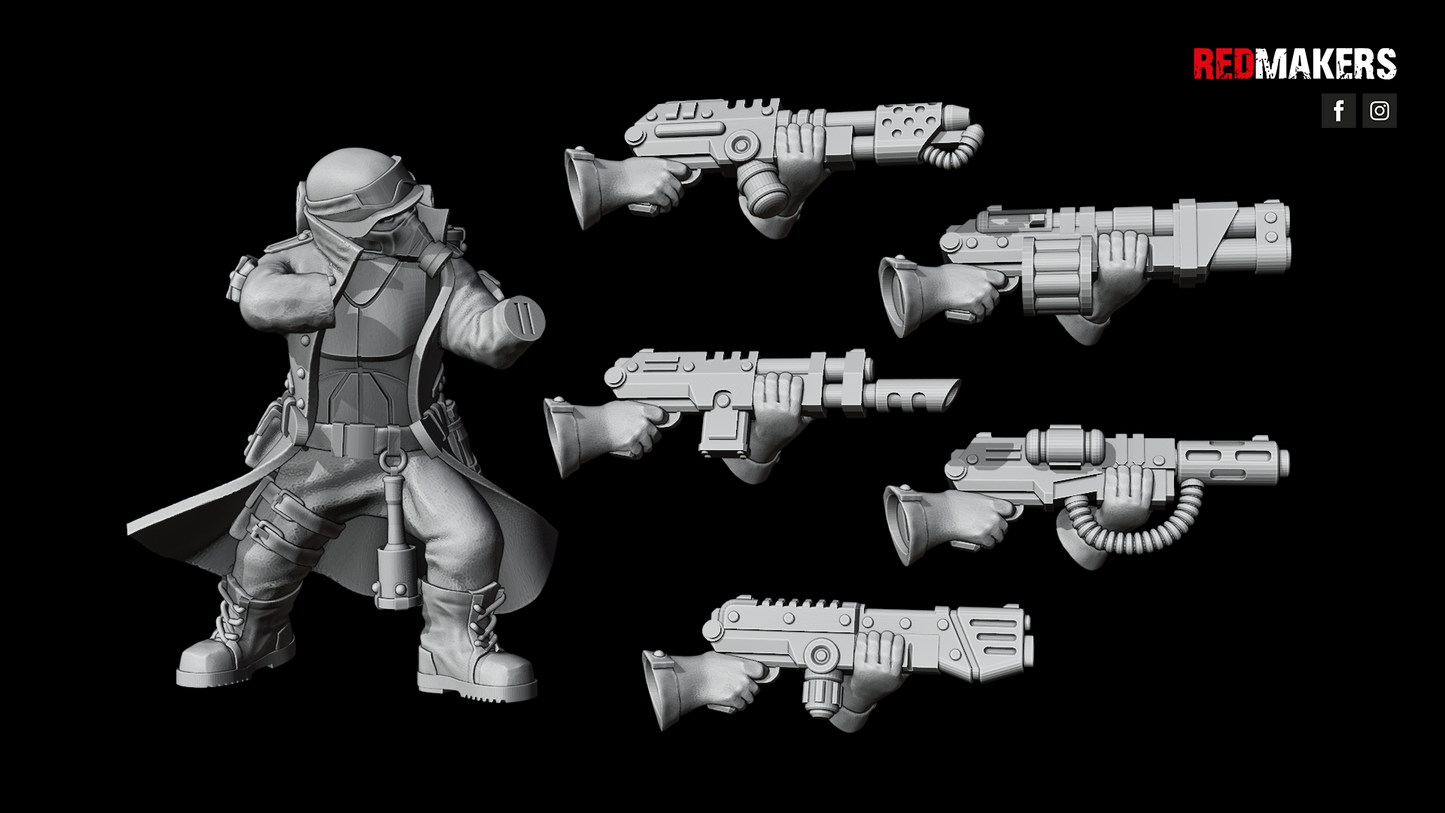 Steel Guard-Squad of the Imperial Force (10-Unit Kit or Single Model) by RedMakers