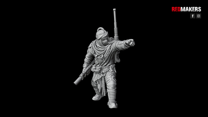 Desert Raiders- Command Squad- Imperial Force (4-Unit Kit or Single Model) by RedMakers