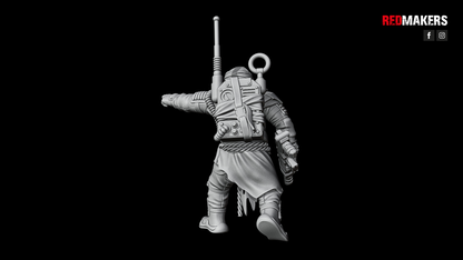 Desert Raiders- Command Squad- Imperial Force (4-Unit Kit or Single Model) by RedMakers