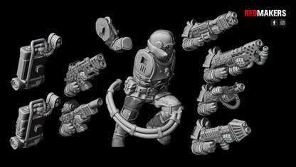 Elite Squad of the Imperial Force (10-Unit Kit or Single Model) by RedMakers