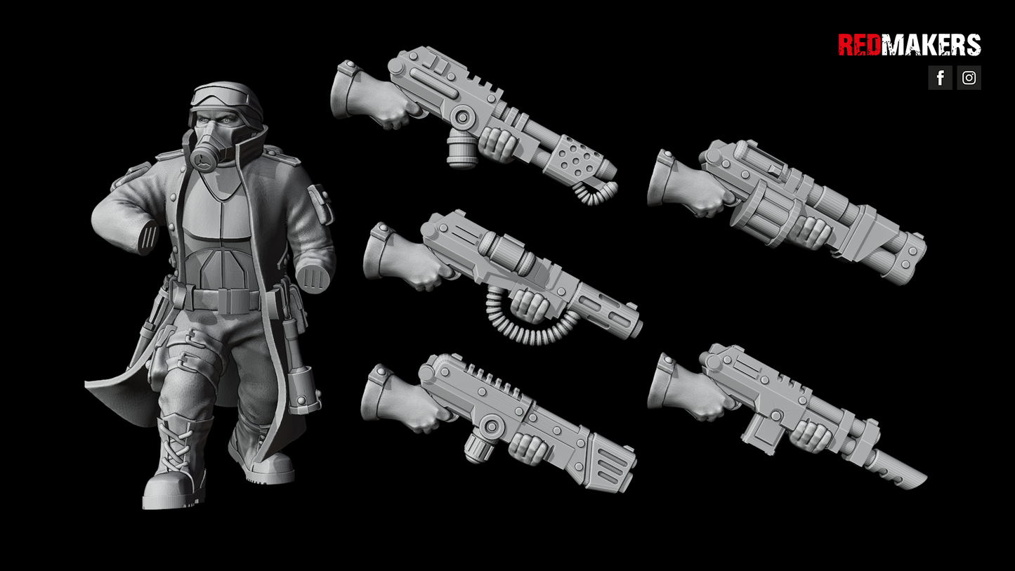 Steel Guard-Squad of the Imperial Force (10-Unit Kit or Single Model) by RedMakers