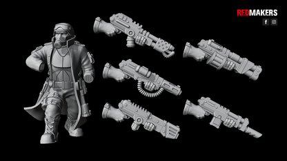 Steel Guard-Squad of the Imperial Force (10-Unit Kit or Single Model) by RedMakers