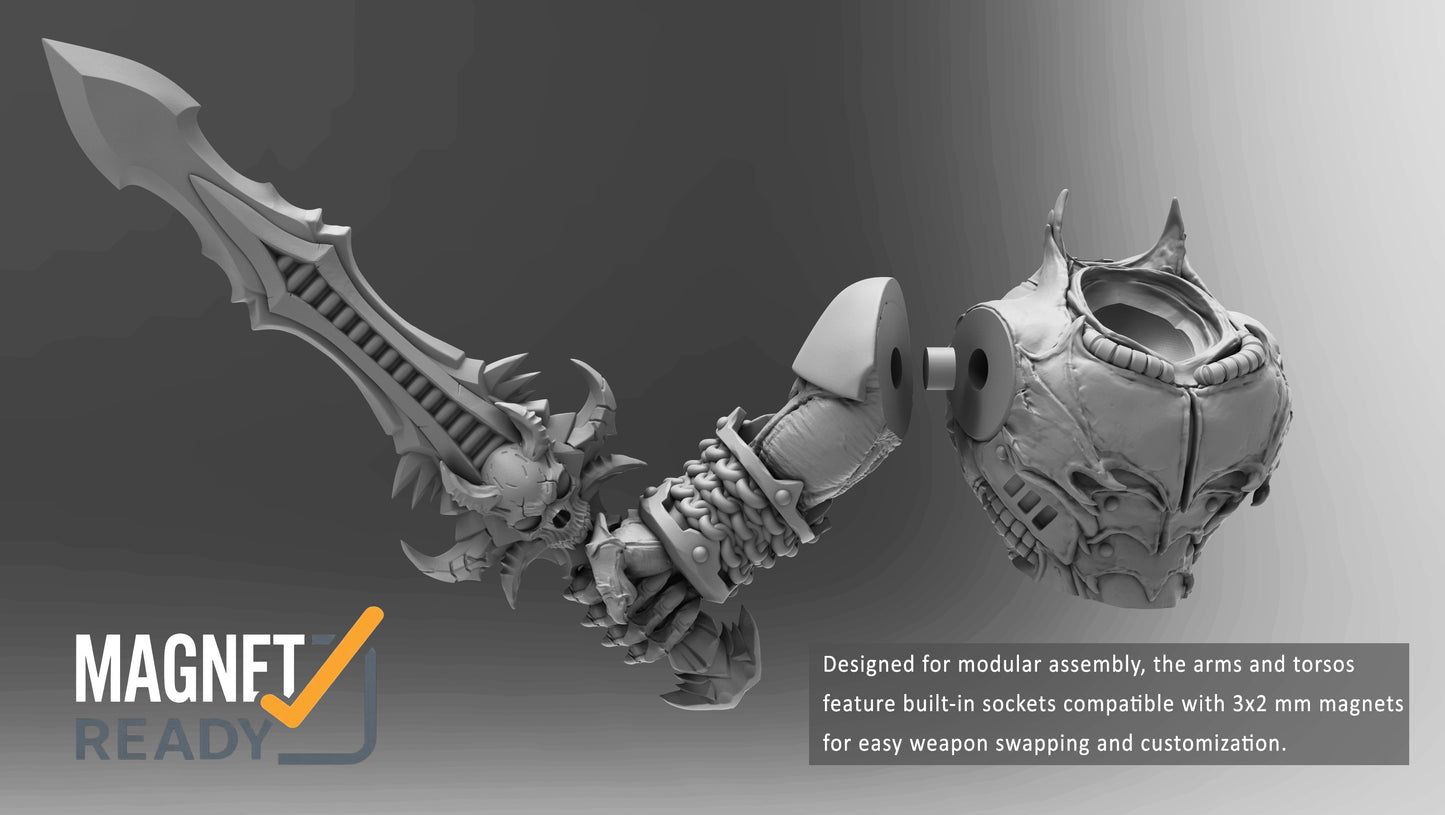 Vampire Overlord (Wings OR Backpack Options) by Atlan Forge