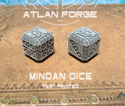 Dice Sets (Regular and Battle-Damaged) by Atlan Forge
