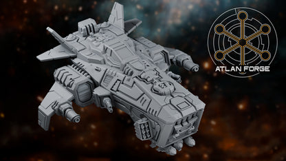Mustang Transport Gunship (All Options Included) by Atlan Forge