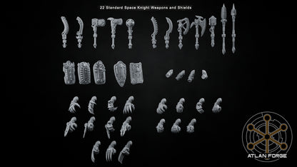 Aegyptian Melee Weapons (Knight and Goliath Scaled Options)- Customizable by Atlan Forge