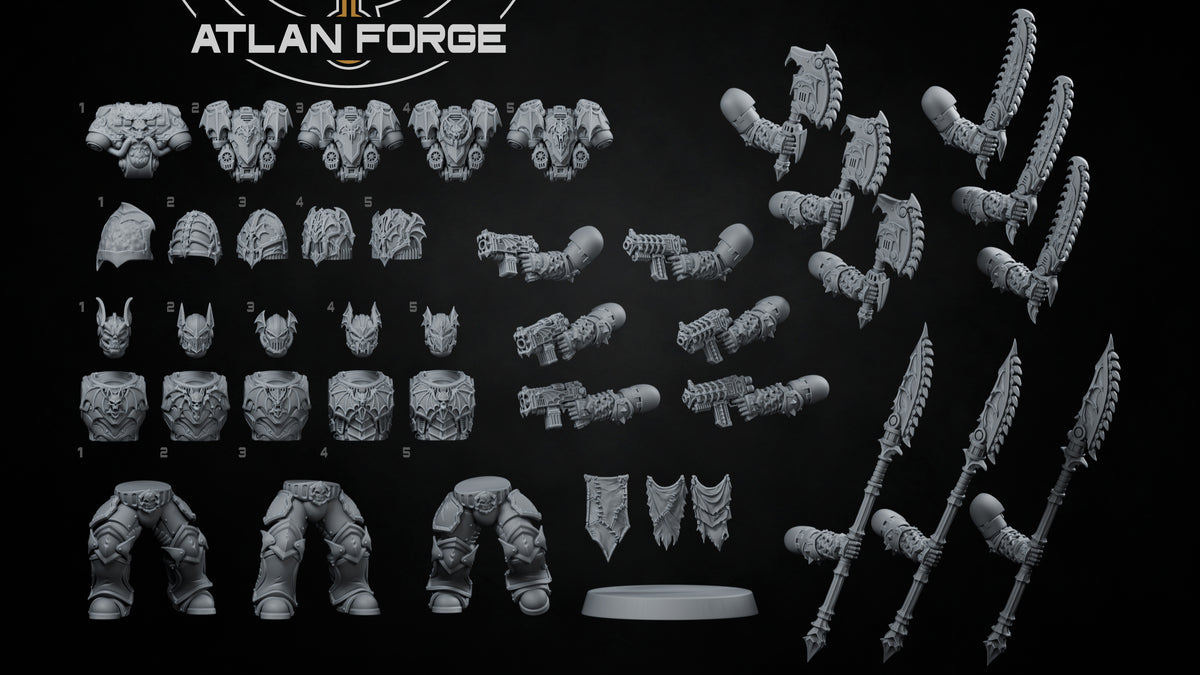Vampire Knights- Soul Reavers (5-Unit Set) by Atlan Forge