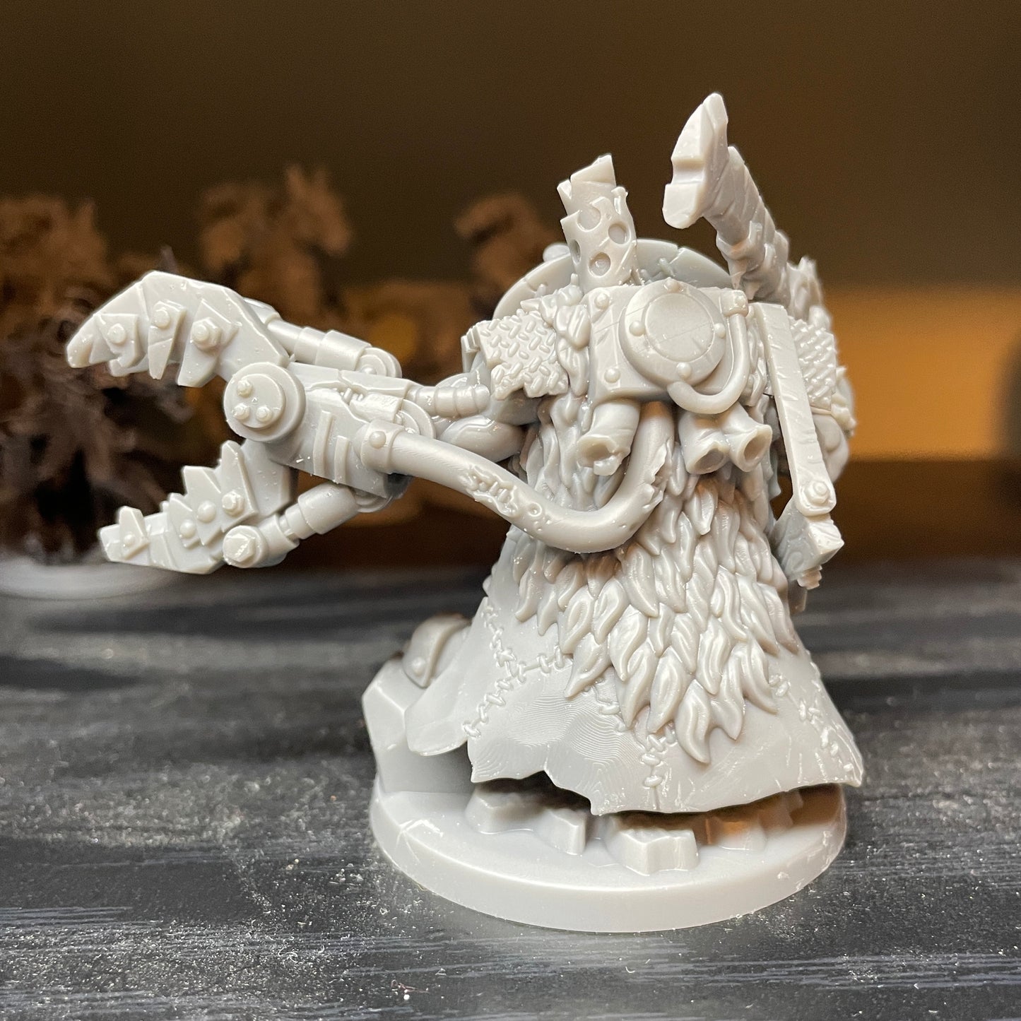 Ork Military Boss of the Beasts by DMG Minis