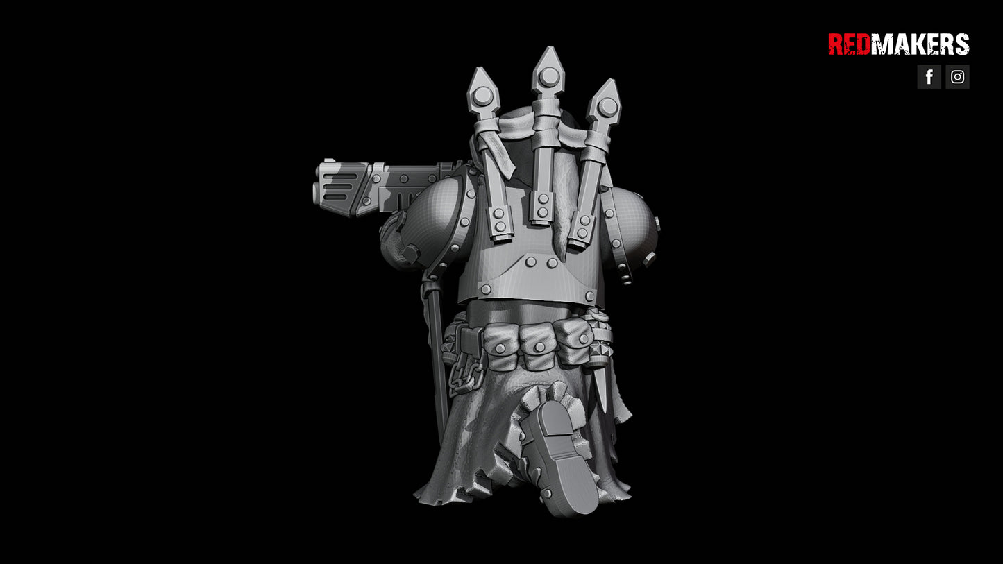 Janissaries-Squad of the Imperial Force (10-Unit Kit or Single Model) by RedMakers