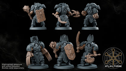Aegyptian Melee Weapons (Knight and Goliath Scaled Options)- Customizable by Atlan Forge