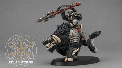Grokk Warboar Riders (4-Unit Set with Options) by Atlan Forge