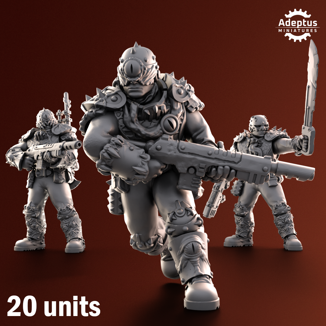 Rotmark Legion-Squad (20-Unit Kit or Single Model) by Adeptus Miniatures