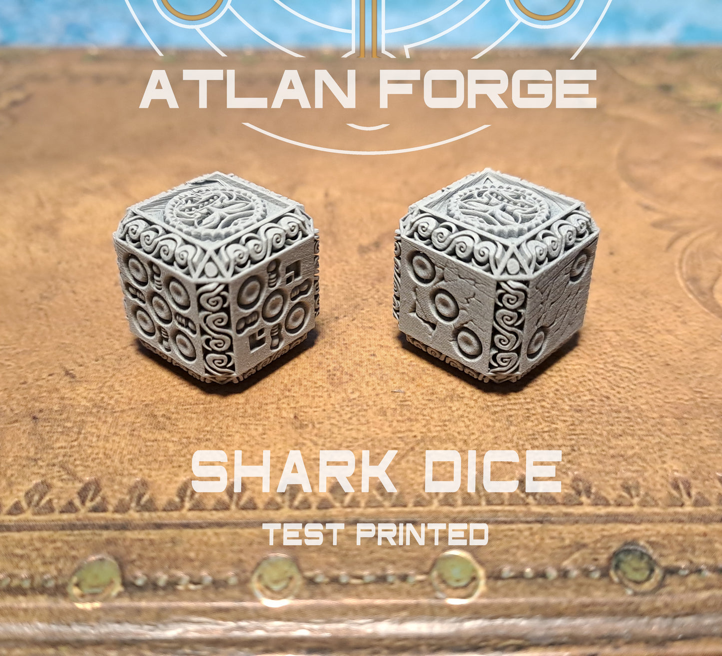 Dice Sets (Regular and Battle-Damaged) by Atlan Forge