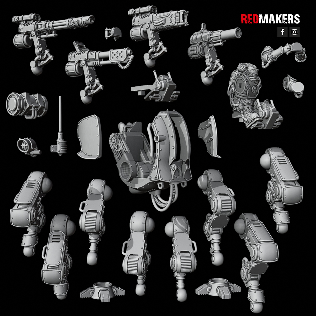 Solar Scout Mech-Imperial Force-RedMakers