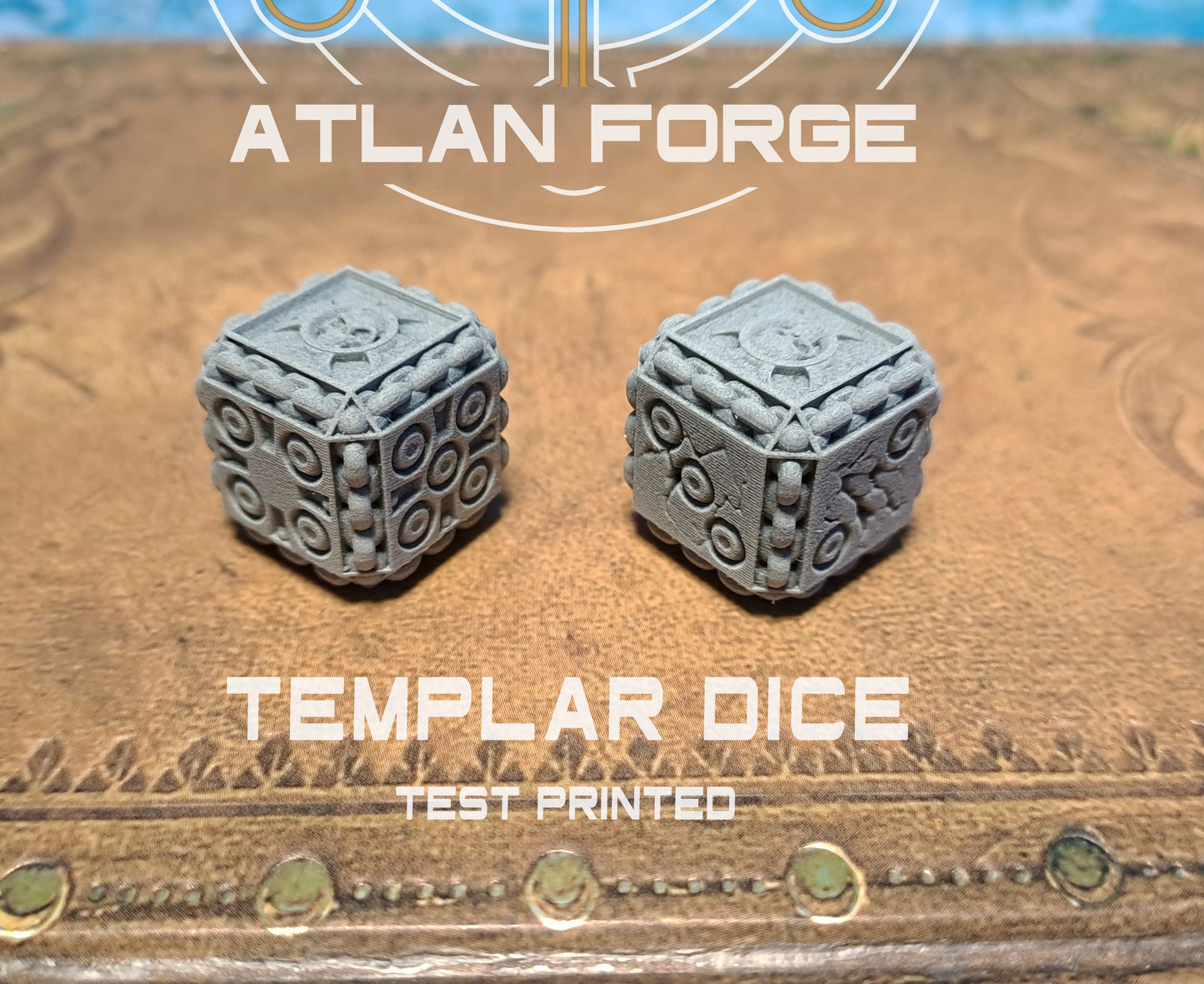 Dice Sets (Regular and Battle-Damaged) by Atlan Forge