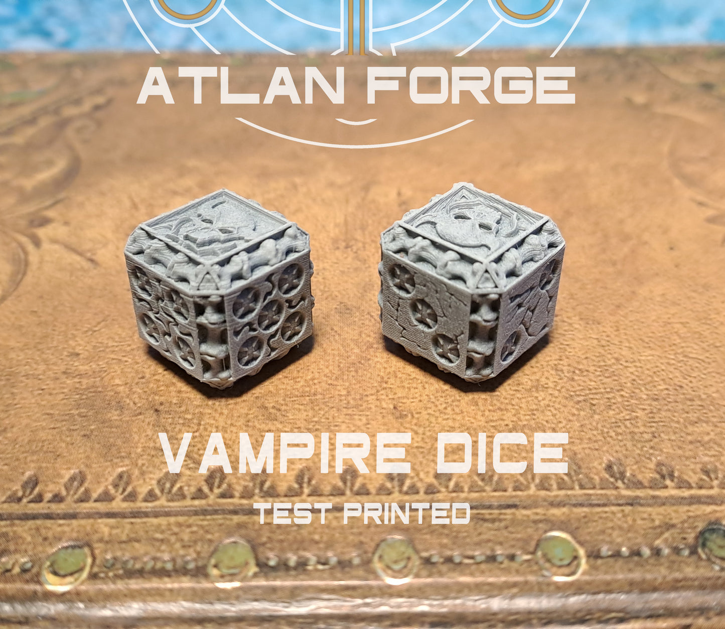 Dice Sets (Regular and Battle-Damaged) by Atlan Forge