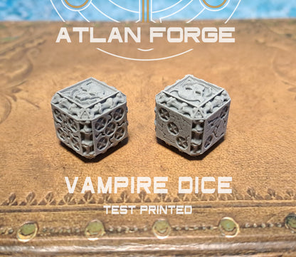 Dice Sets (Regular and Battle-Damaged) by Atlan Forge