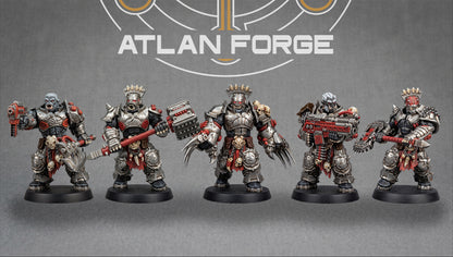 Grokk Warborn (5-Unit Set) by Atlan Forge