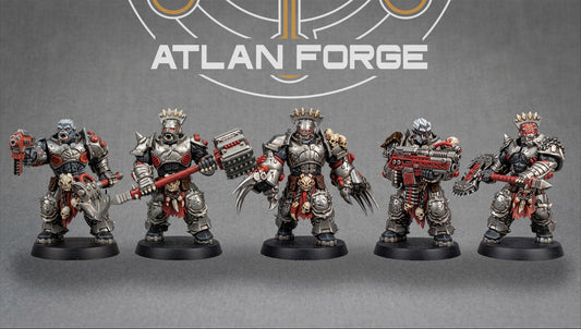 Grokk Warborn (5-Unit Set) by Atlan Forge