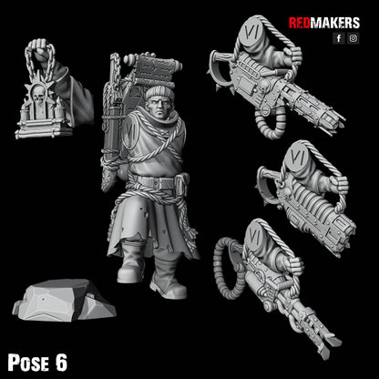 Kill Squad- Hallowed Flame (13-Unit Kit or Single Model) by Adeptus Miniatures